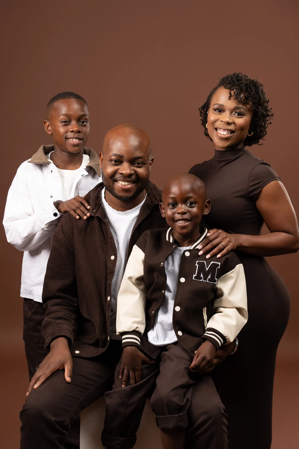 Munya Chipunza with his family